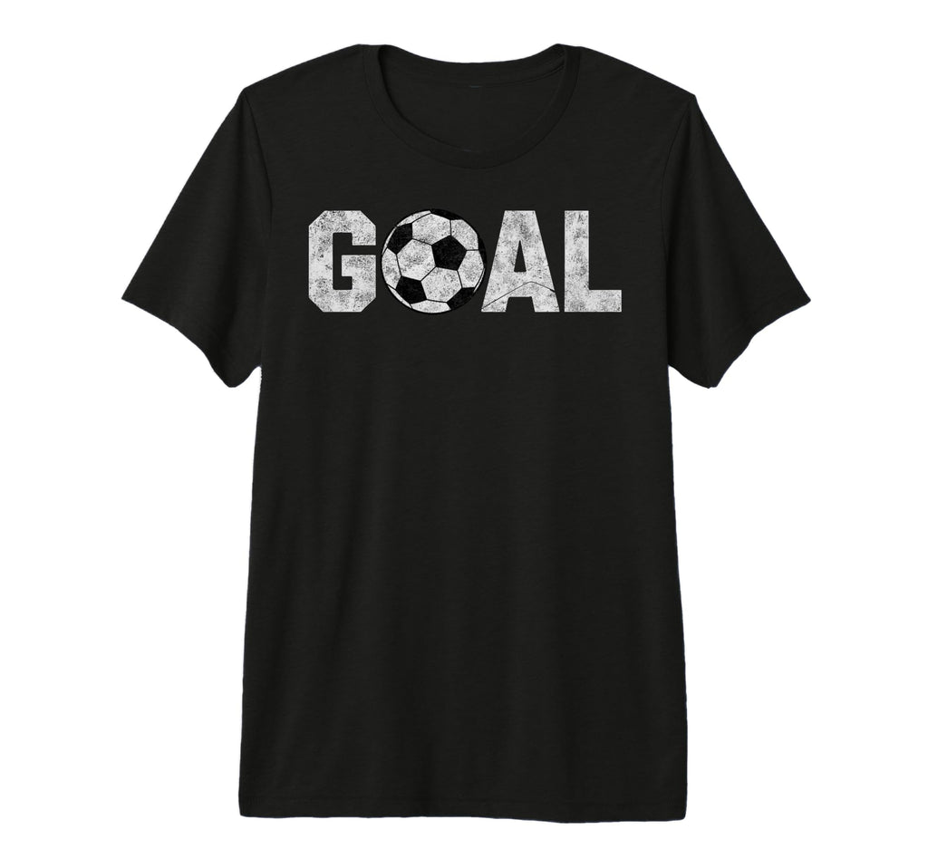 Soccer Goal Goalkeeper Goalie T-Shirt - Fun Novelty Design for Adults - T-Shirt, Sweatshirt, Hoodie