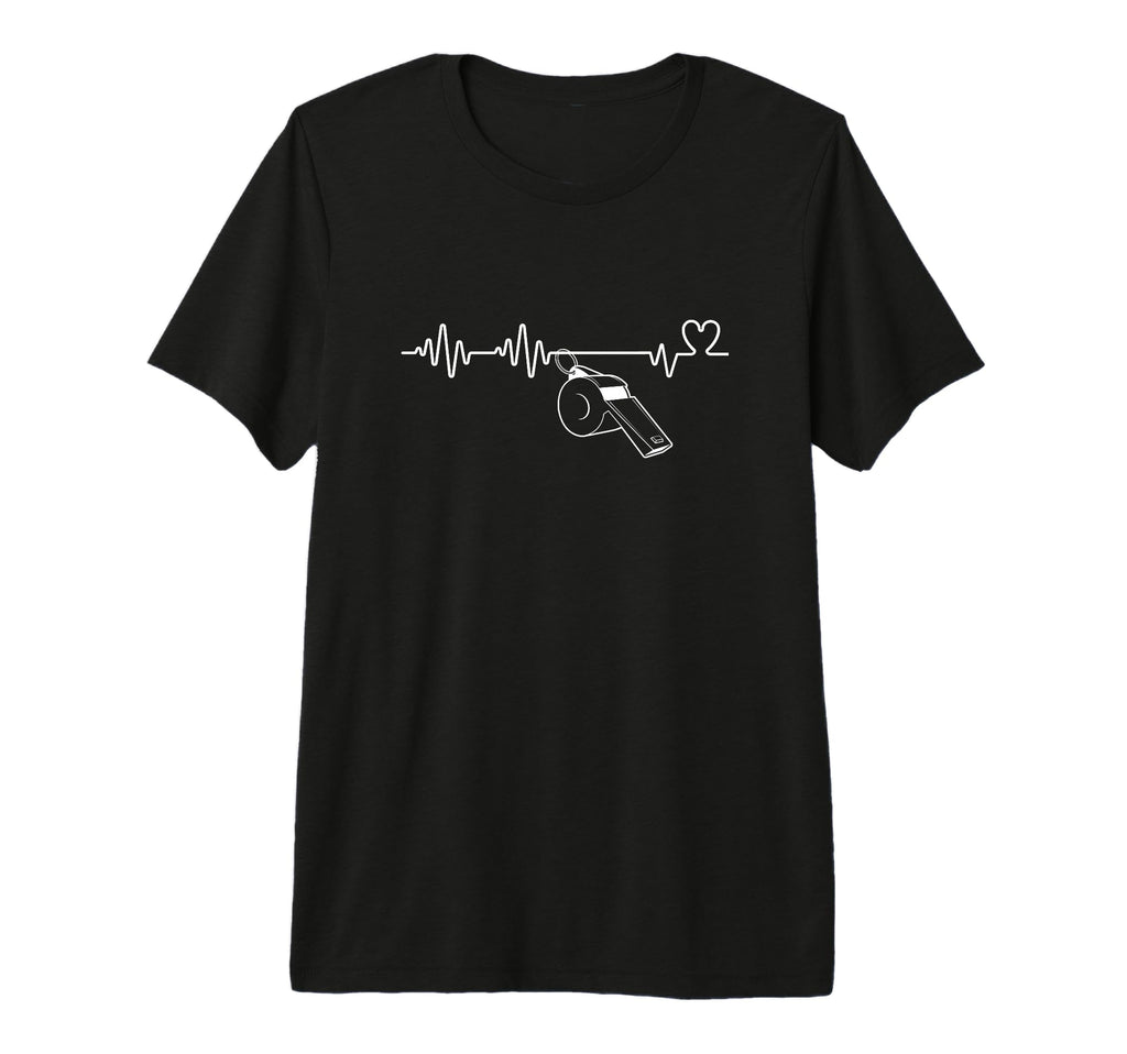Umpire Heartbeat Funny Referee Tri T-Shirt - Novelty Apparel Men Women - T-Shirt, Sweatshirt, Hoodie