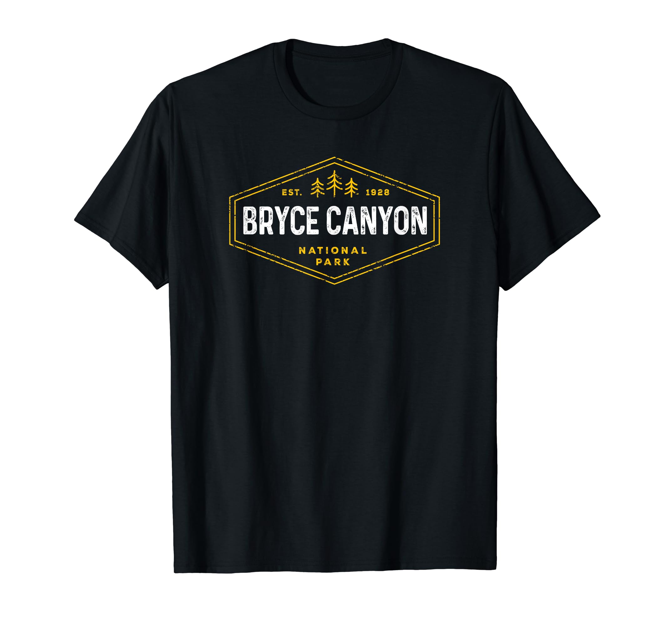 Bryce Canyon National Park Hexagon Badge T-Shirt - Streetwear Style Unisex - T-Shirt, Sweatshirt, Hoodie