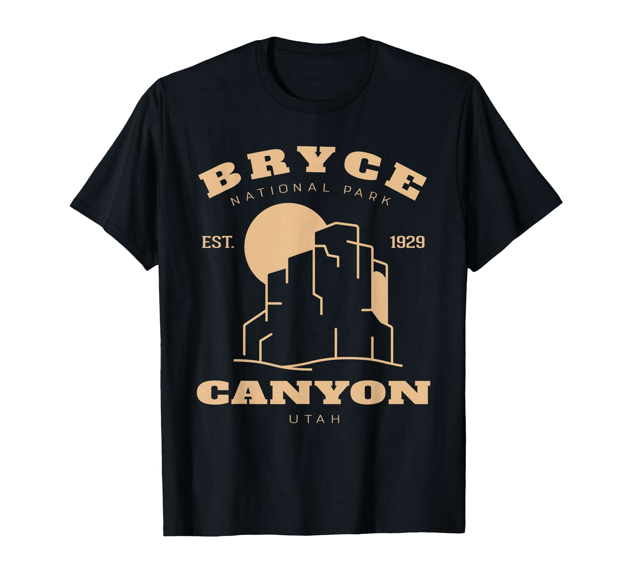 Bryce Canyon National Park Utah T-Shirt - Minimalist Print Men Women - T-Shirt, Sweatshirt, Hoodie
