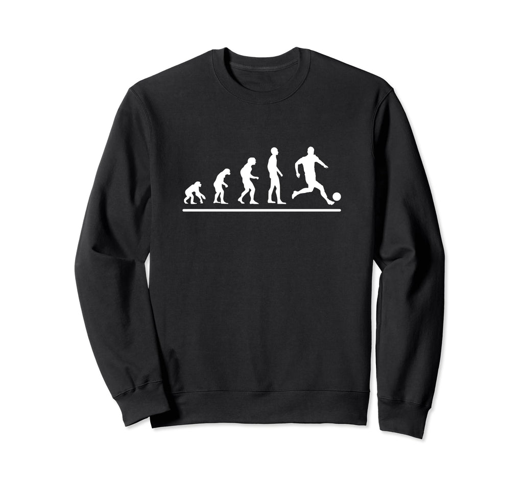 Soccer Player Evolution Funny Soccer Sweatshirt - Trendy Graphic Men Women - T-Shirt, Sweatshirt, Hoodie