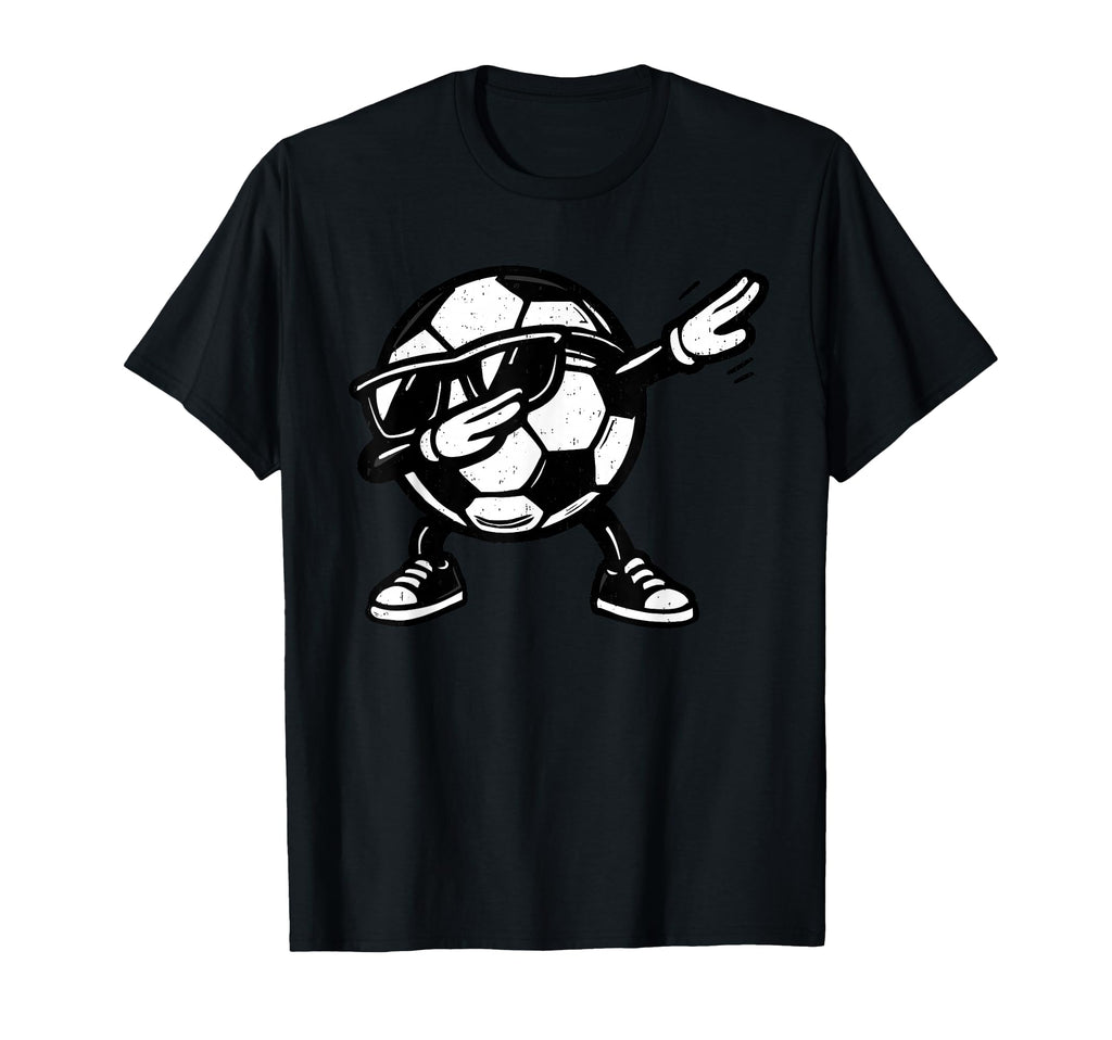 Dabbing Soccer Ball Funny Sport Player T-Shirt - Novelty Apparel Unisex - T-Shirt, Sweatshirt, Hoodie