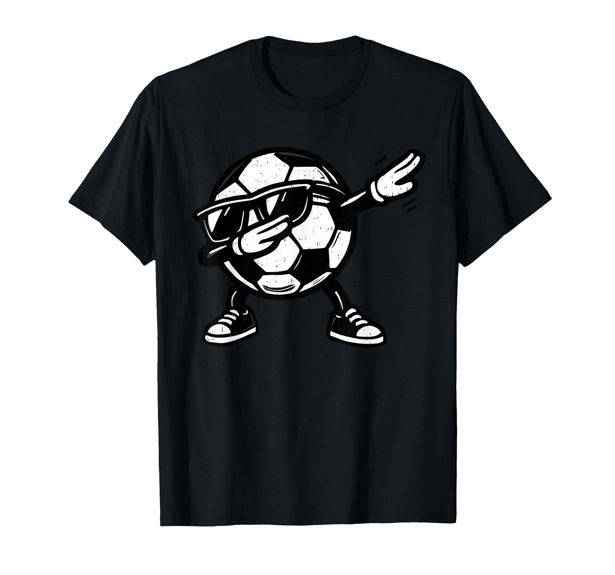 Dabbing Soccer Ball Funny Sport Player T-Shirt - Novelty Apparel Unisex - T-Shirt, Sweatshirt, Hoodie