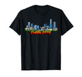 Charlotte 8 Bit Video Arcade Gamer T-Shirt - Aesthetic Graphic Unisex - T-Shirt, Sweatshirt, Hoodie