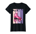 10Th Birthday Roller Skates Roller 10 T-Shirt - Graphic Print Men Women - T-Shirt, Sweatshirt, Hoodie