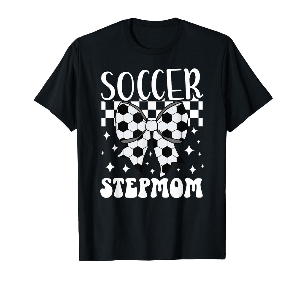 Soccer Stepmom Soccer Player Step Mother T-Shirt - Minimalist Print Unisex - T-Shirt, Sweatshirt, Hoodie