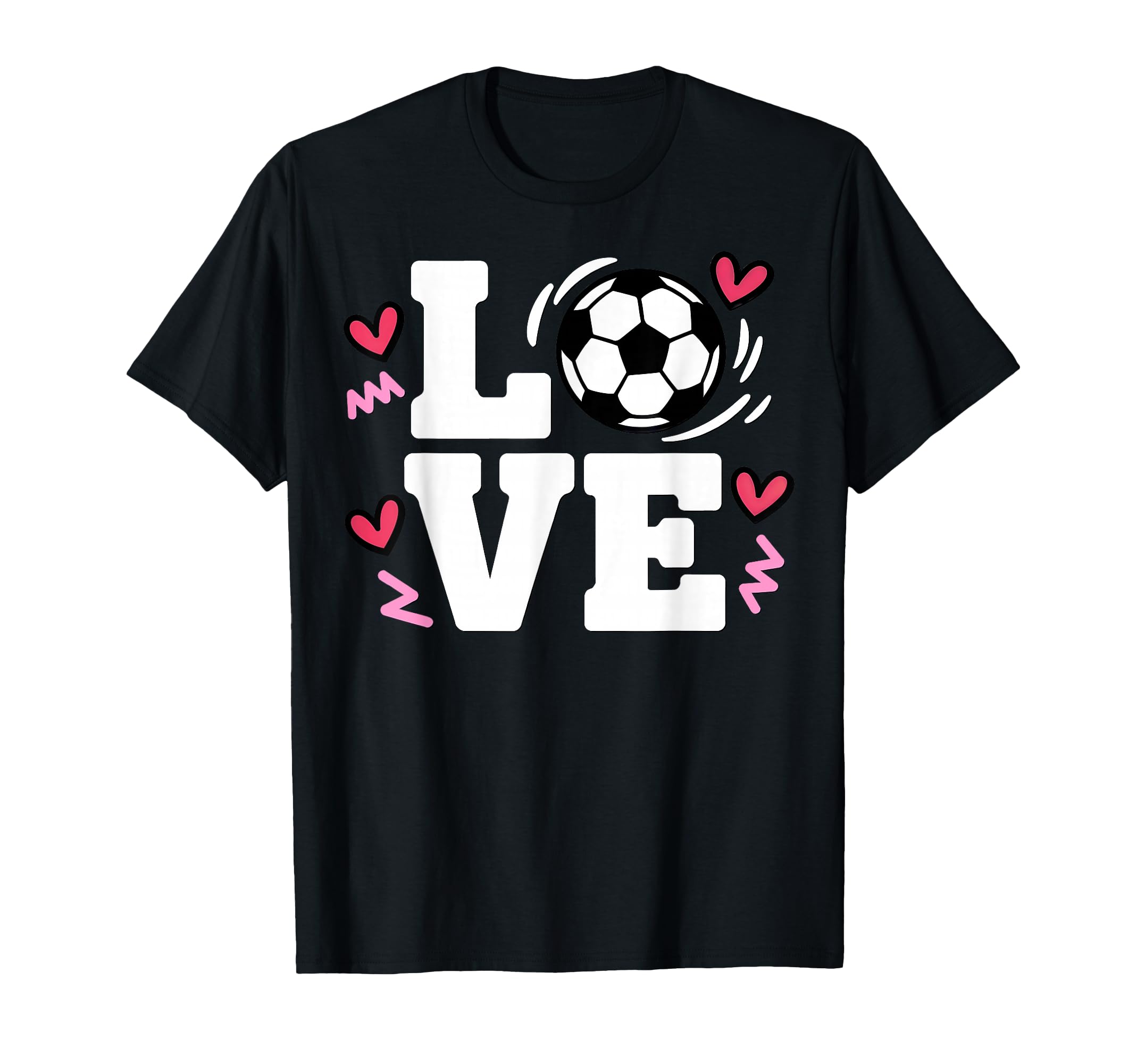 Soccer Player Love Beautiful T-Shirt - Casual Everyday Wear for Adults - T-Shirt, Sweatshirt, Hoodie