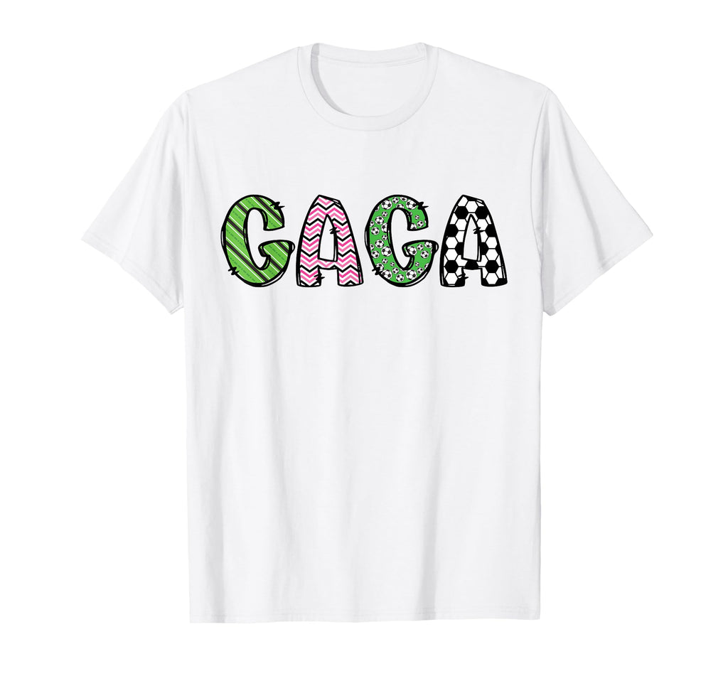 Soccer Gaga Funny Soccer Birthday T-Shirt - Fun Novelty Design for Adults - T-Shirt, Sweatshirt, Hoodie