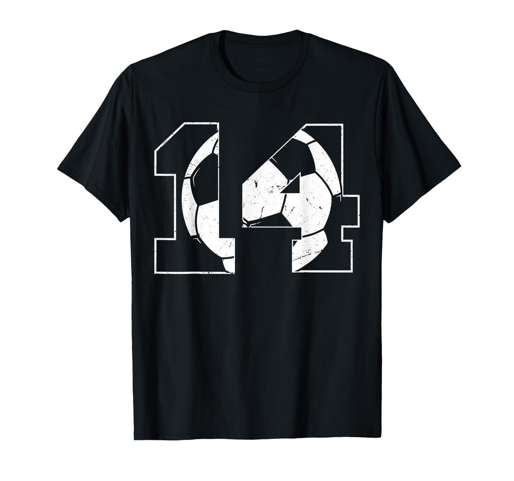 14Th Birthday Soccer Player T-Shirt - Casual Everyday Wear for Adults - T-Shirt, Sweatshirt, Hoodie