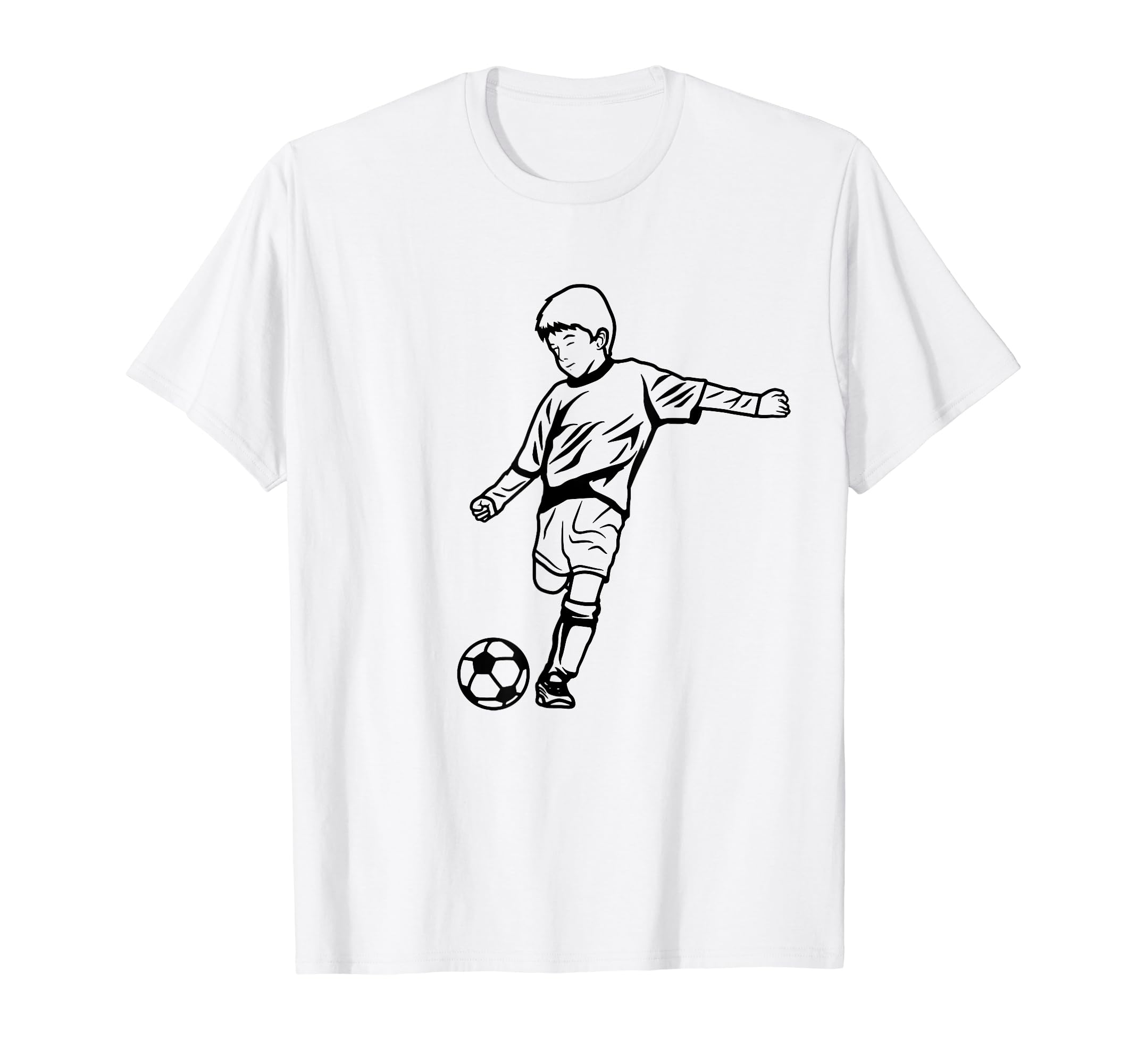 Soccer Sketch Soccer Coach Soccer T-Shirt - Graphic Print for Adults - T-Shirt, Sweatshirt, Hoodie