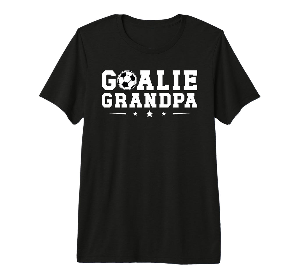 Mens Soccer Goalie Grandpa Soccer T-Shirt - Unique Graphic Men Women - T-Shirt, Sweatshirt, Hoodie
