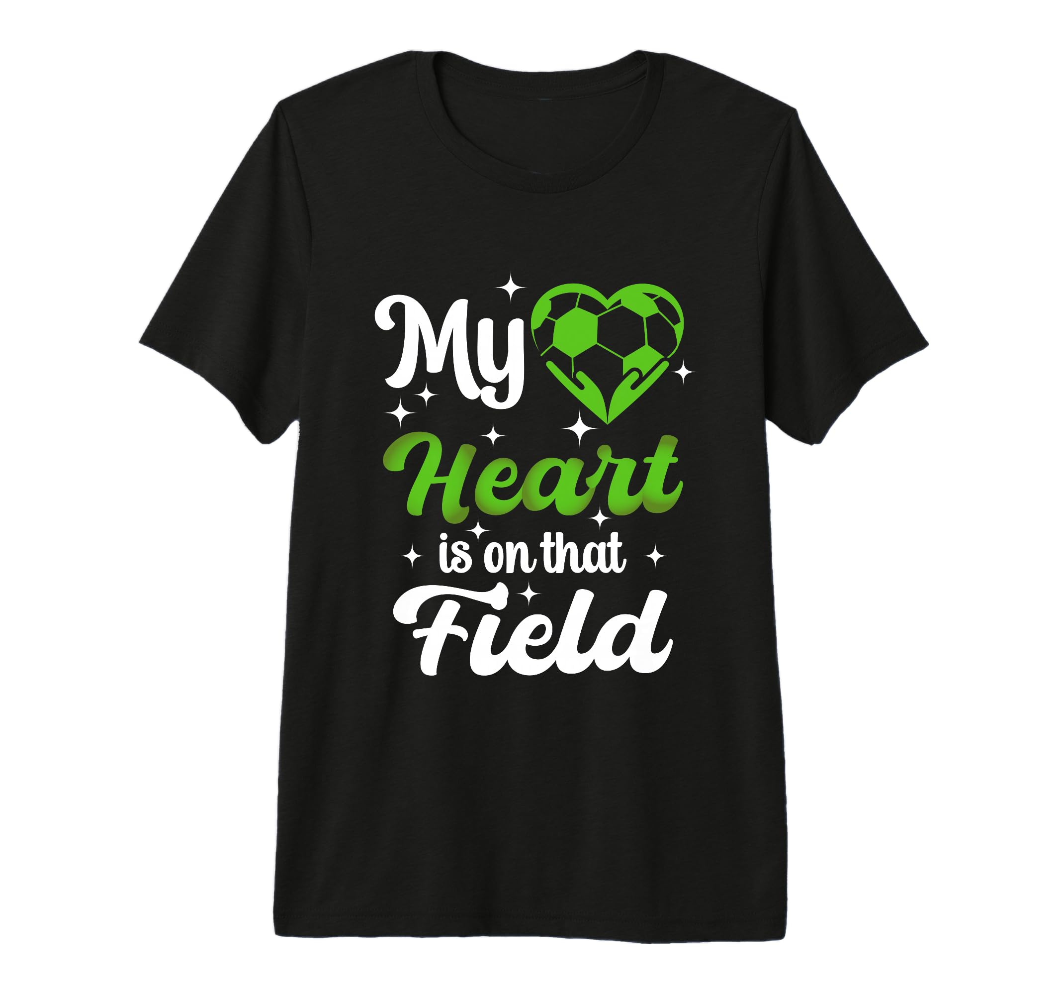 My Heart Is That Field Soccer Funny T-Shirt - Aesthetic Graphic Unisex - T-Shirt, Sweatshirt, Hoodie