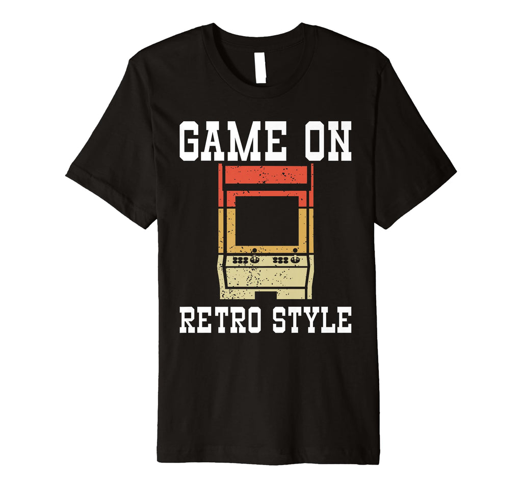 80S Arcade Nostalgia Pixel Art Video T-Shirt - Minimalist Print Men Women - T-Shirt, Sweatshirt, Hoodie