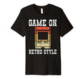 80S Arcade Nostalgia Pixel Art Video T-Shirt - Minimalist Print Men Women - T-Shirt, Sweatshirt, Hoodie