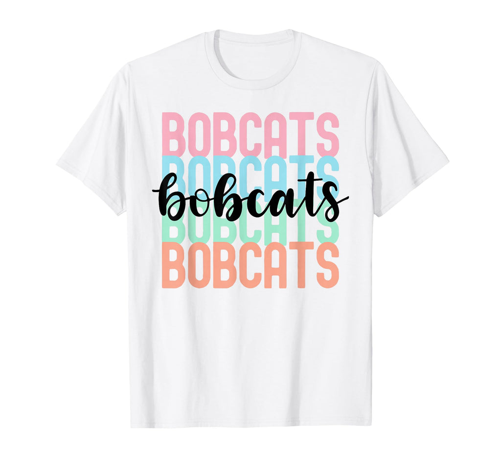 Bobcats Team Mascot School Spirit T-Shirt - Casual Everyday Wear Unisex - T-Shirt, Sweatshirt, Hoodie