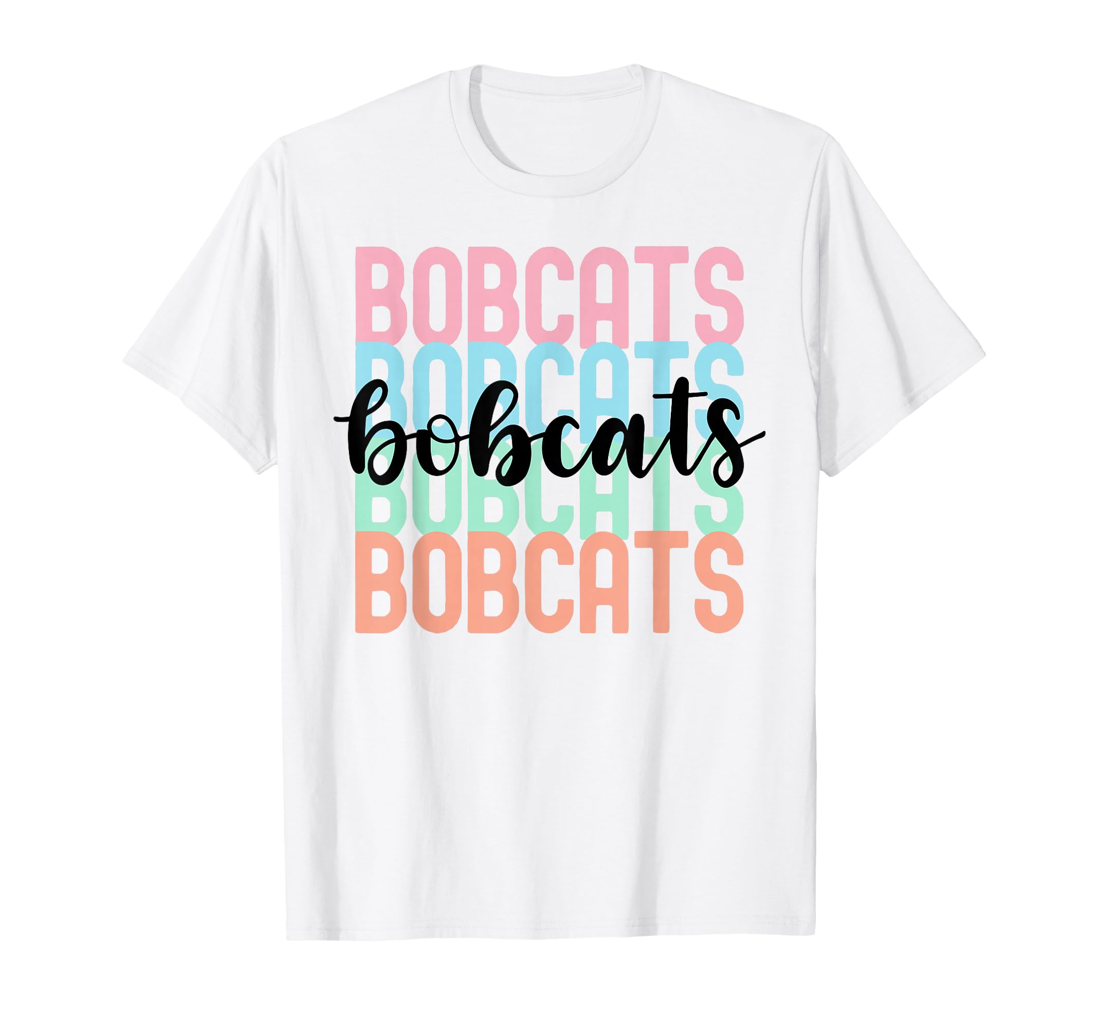Bobcats Team Mascot School Spirit T-Shirt - Casual Everyday Wear Unisex - T-Shirt, Sweatshirt, Hoodie