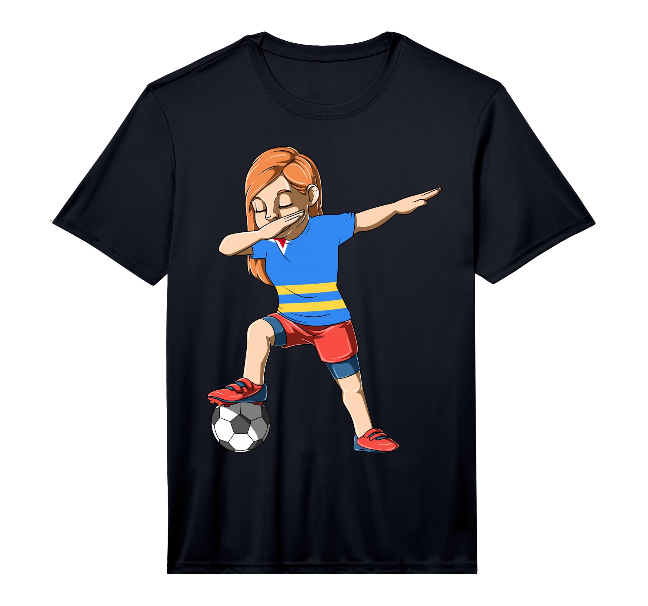 Dabbing Soccer Aruba Jersey Aruban T-Shirt - Minimalist Print Unisex - T-Shirt, Sweatshirt, Hoodie