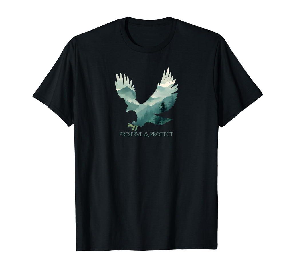 Preserve Protect National Park T-Shirt - Custom Art Print Men Women - T-Shirt, Sweatshirt, Hoodie
