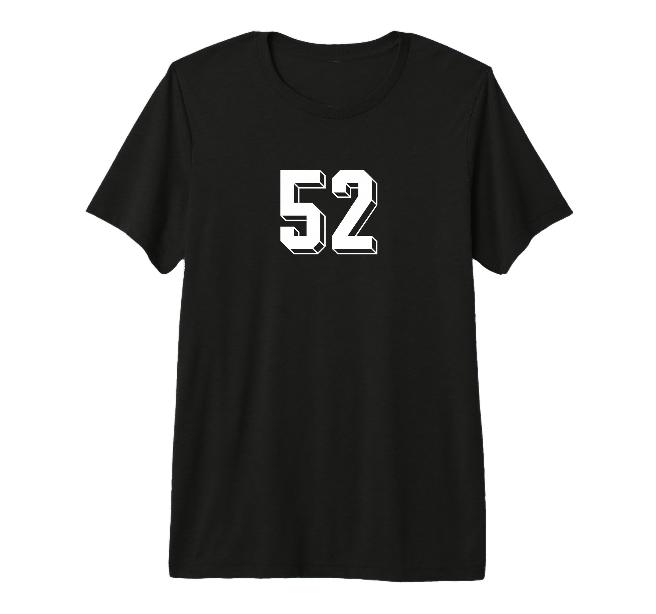 Number 52 80S 90S Soccer Team Jersey T-Shirt - Trendy Graphic Unisex - T-Shirt, Sweatshirt, Hoodie