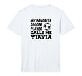 Mens My Favorite Soccer Player Calls Me T-Shirt - Graphic Print Men Women - T-Shirt, Sweatshirt, Hoodie