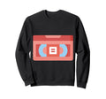 Vhs Video Cassette Tape Tv Sweatshirt - Aesthetic Graphic Unisex - T-Shirt, Sweatshirt, Hoodie