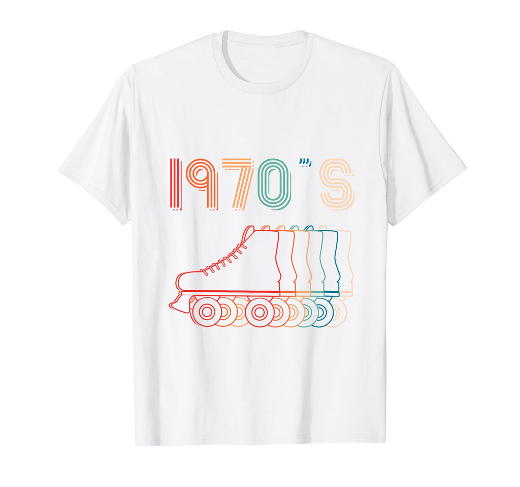 1970S Roller Skates Skating Lifestyle T-Shirt - Minimalist Print Unisex - T-Shirt, Sweatshirt, Hoodie