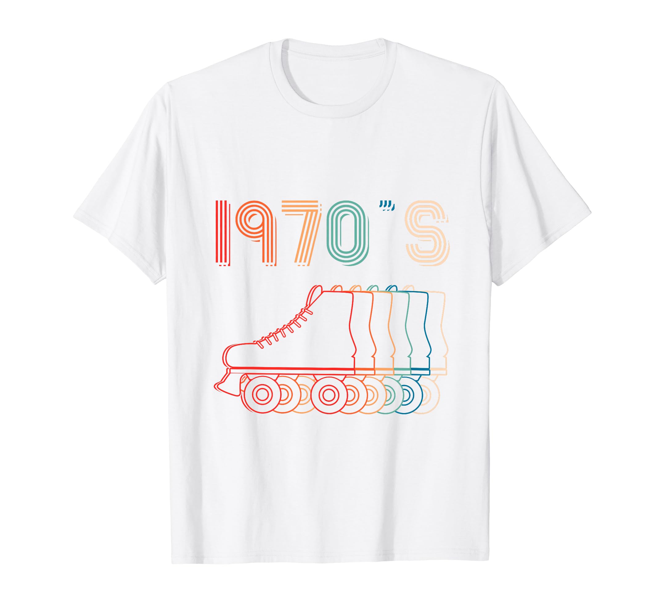 1970S Roller Skates Skating Lifestyle T-Shirt - Minimalist Print Unisex - T-Shirt, Sweatshirt, Hoodie