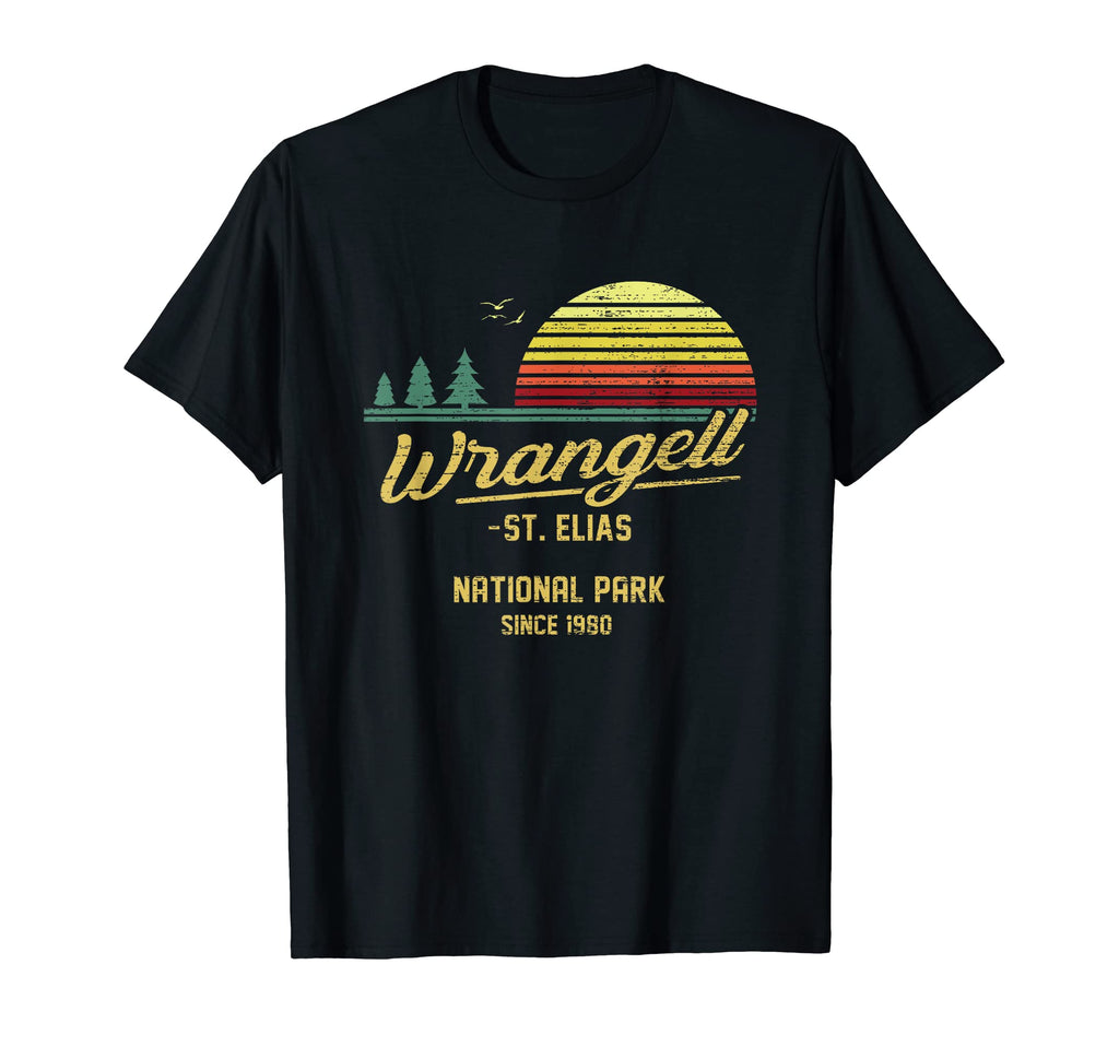 Wrangell St Elias 1980 Est National Park T-Shirt - Minimalist Print Unisex - T-Shirt, Sweatshirt, Hoodie
