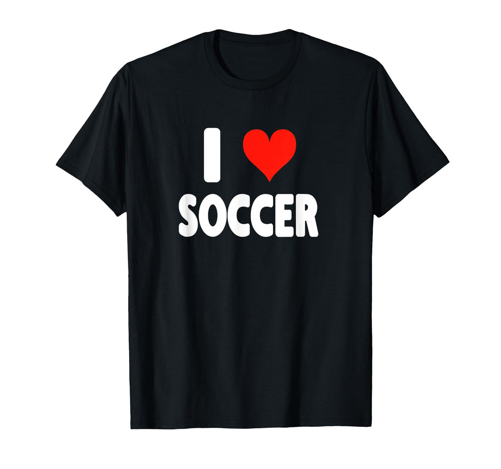 I Love Soccer Heart Soccer Futbol Field T-Shirt - Trendy Graphic Men Women - T-Shirt, Sweatshirt, Hoodie