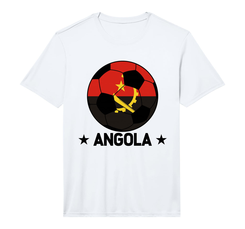 Angola Soccer Team Angola Flag Jersey T-Shirt - Novelty Apparel Unisex - T-Shirt, Sweatshirt, Hoodie