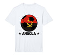 Angola Soccer Team Angola Flag Jersey T-Shirt - Novelty Apparel Unisex - T-Shirt, Sweatshirt, Hoodie