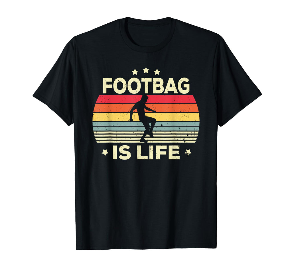 Footbag Is Life Player Coach Hacky Sack T-Shirt - Trendy Graphic Unisex - T-Shirt, Sweatshirt, Hoodie