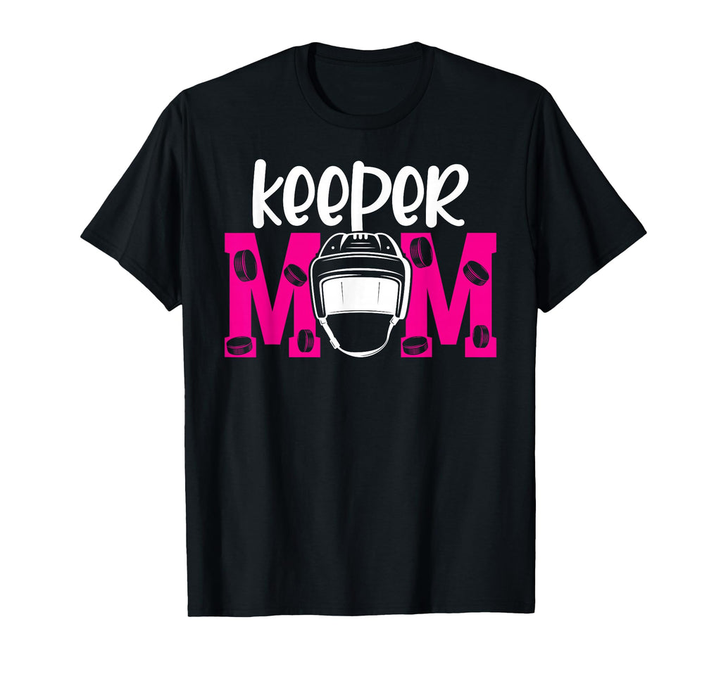 Ice Hockey Goalkeeper Mom Ice Hockey T-Shirt - Trendy Graphic Unisex - T-Shirt, Sweatshirt, Hoodie