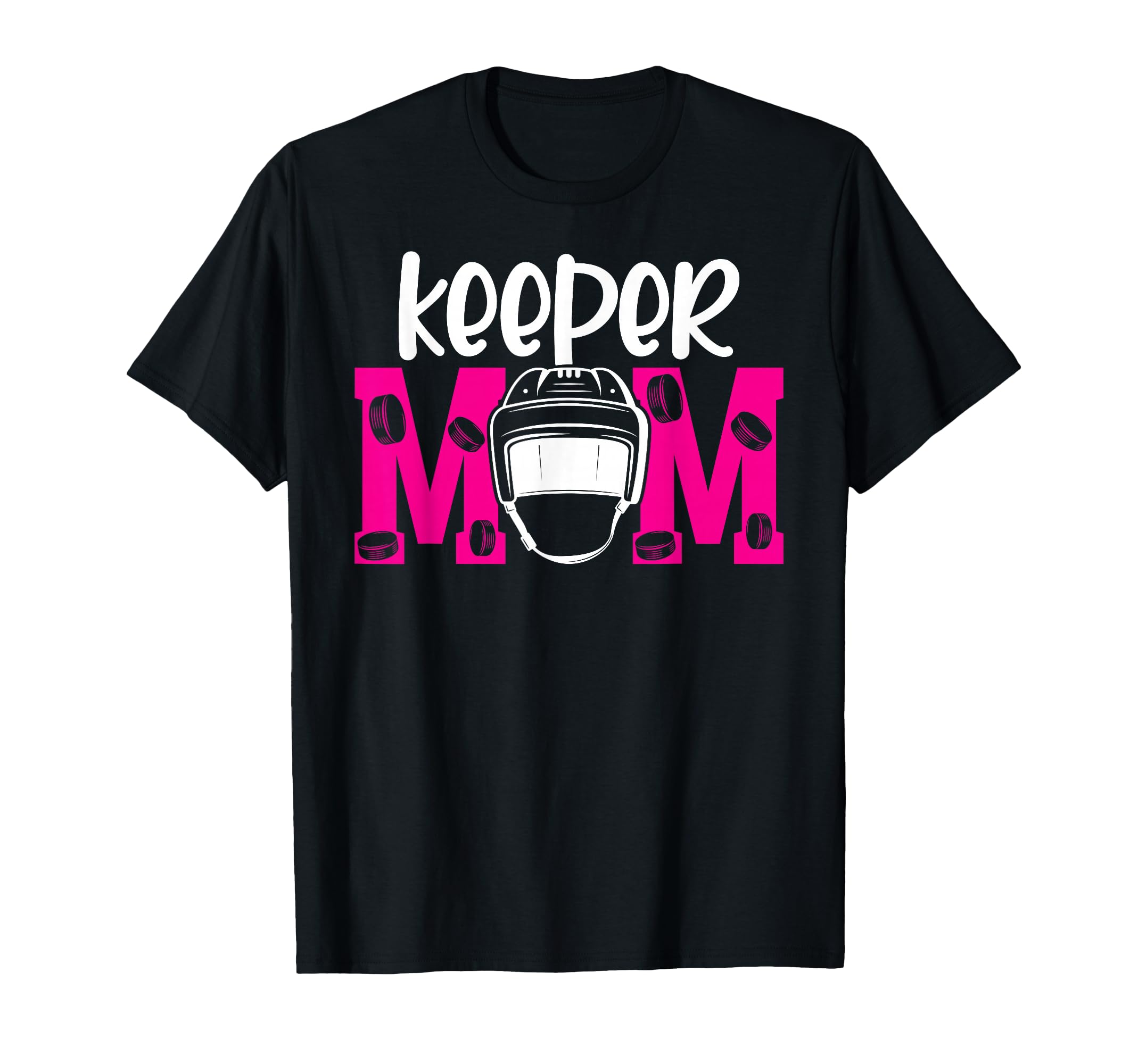 Ice Hockey Goalkeeper Mom Ice Hockey T-Shirt - Trendy Graphic Unisex - T-Shirt, Sweatshirt, Hoodie