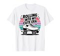 Rolling Into My Era Roller Skating T-Shirt - Casual Everyday Wear Men Women - T-Shirt, Sweatshirt, Hoodie