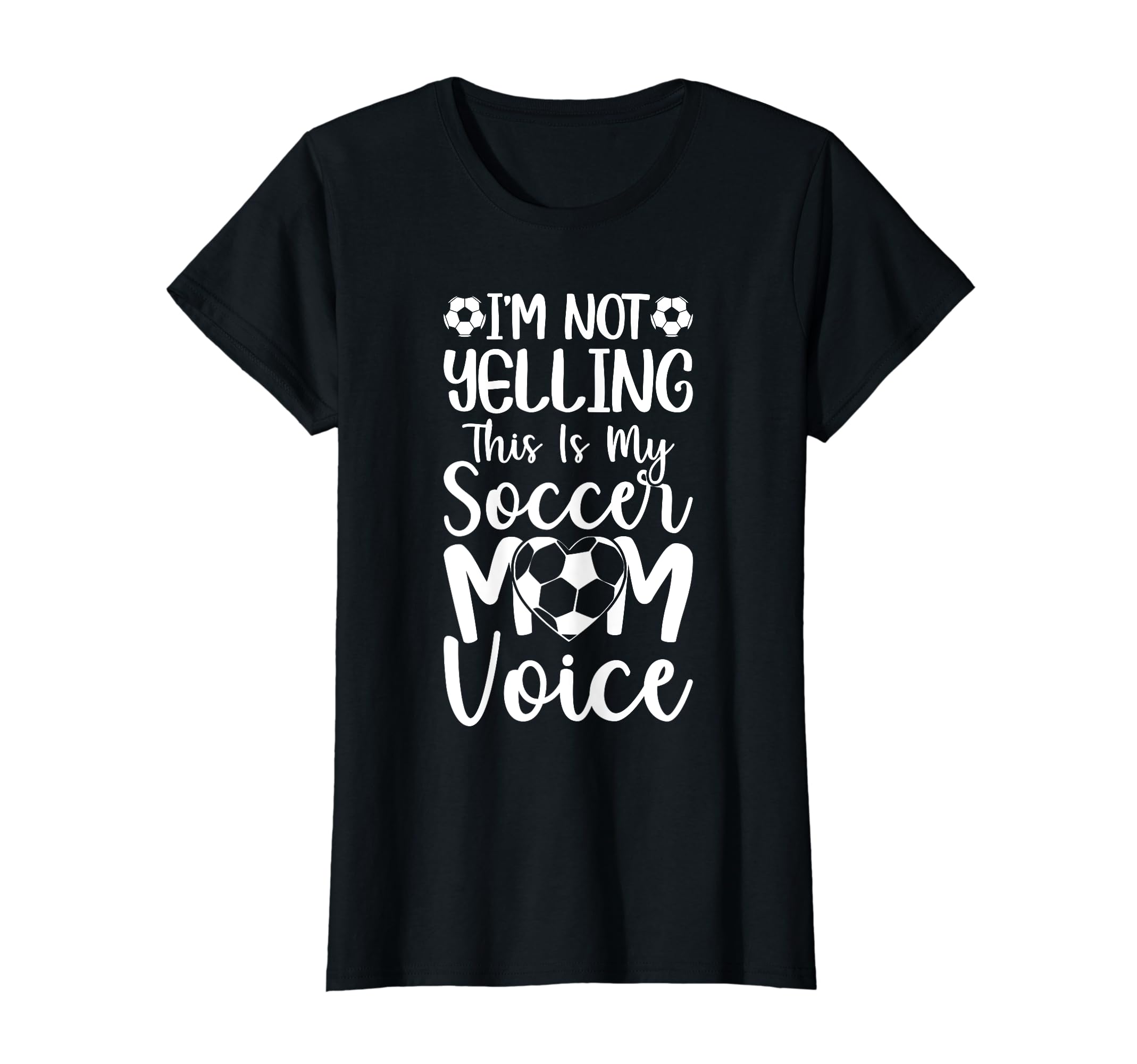 This Is My Soccer Mom Voice Mothers T-Shirt - Custom Art Print for Adults - T-Shirt, Sweatshirt, Hoodie