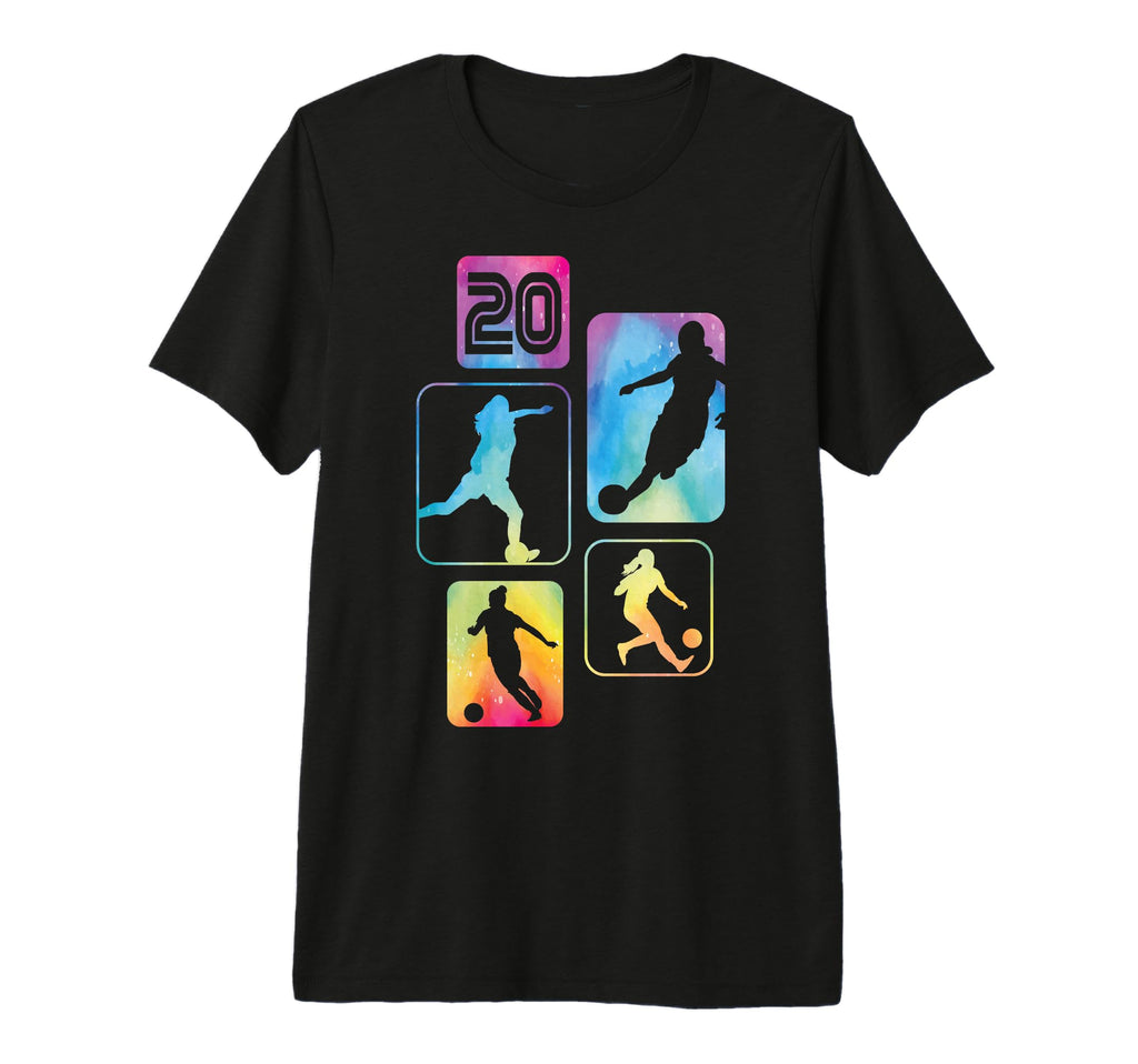 20Th Birthday Soccer Player Football T-Shirt - Novelty Apparel Men Women - T-Shirt, Sweatshirt, Hoodie