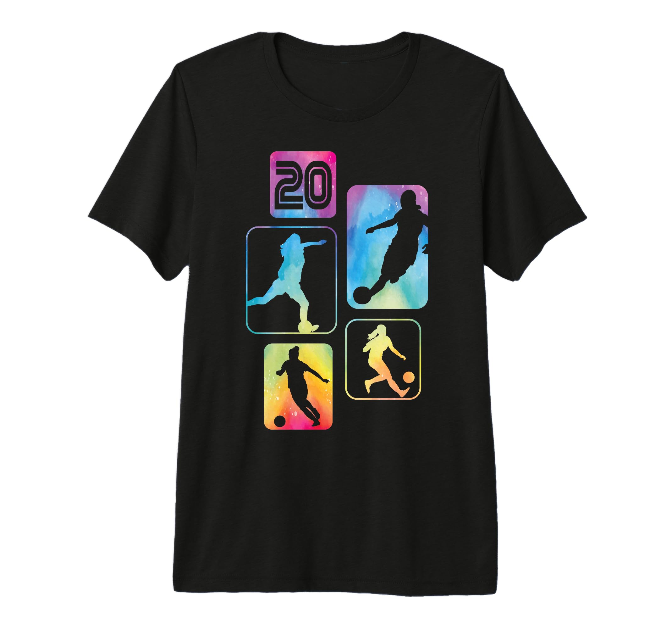 20Th Birthday Soccer Player Football T-Shirt - Novelty Apparel Men Women - T-Shirt, Sweatshirt, Hoodie