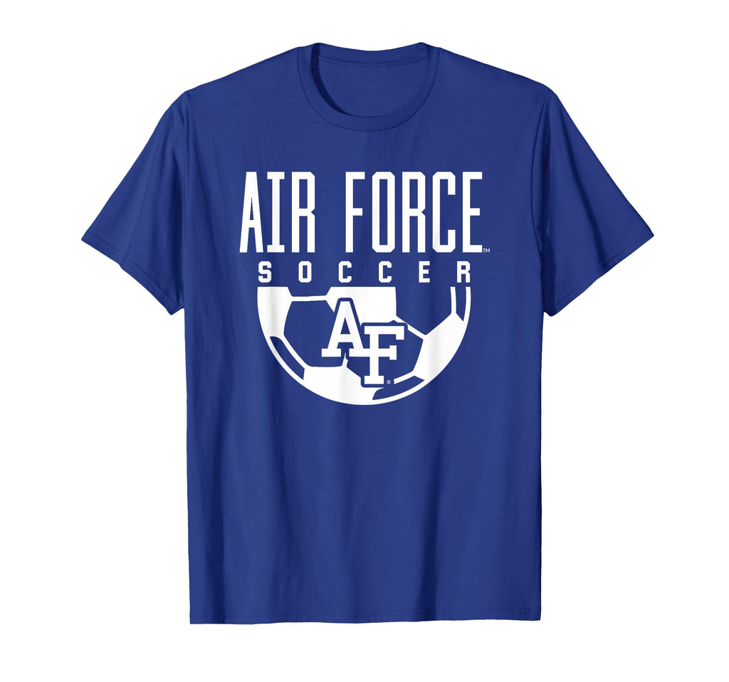 U S Air Force Academy Falcons Soccer Arch T-Shirt - Novelty Apparel Unisex - T-Shirt, Sweatshirt, Hoodie