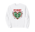 My Heart Is That Field Soccer Fan Sweatshirt - Novelty Apparel Men Women - T-Shirt, Sweatshirt, Hoodie