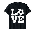 Love Soccer Ball Funny Football Fan T-Shirt - Streetwear Style for Adults - T-Shirt, Sweatshirt, Hoodie