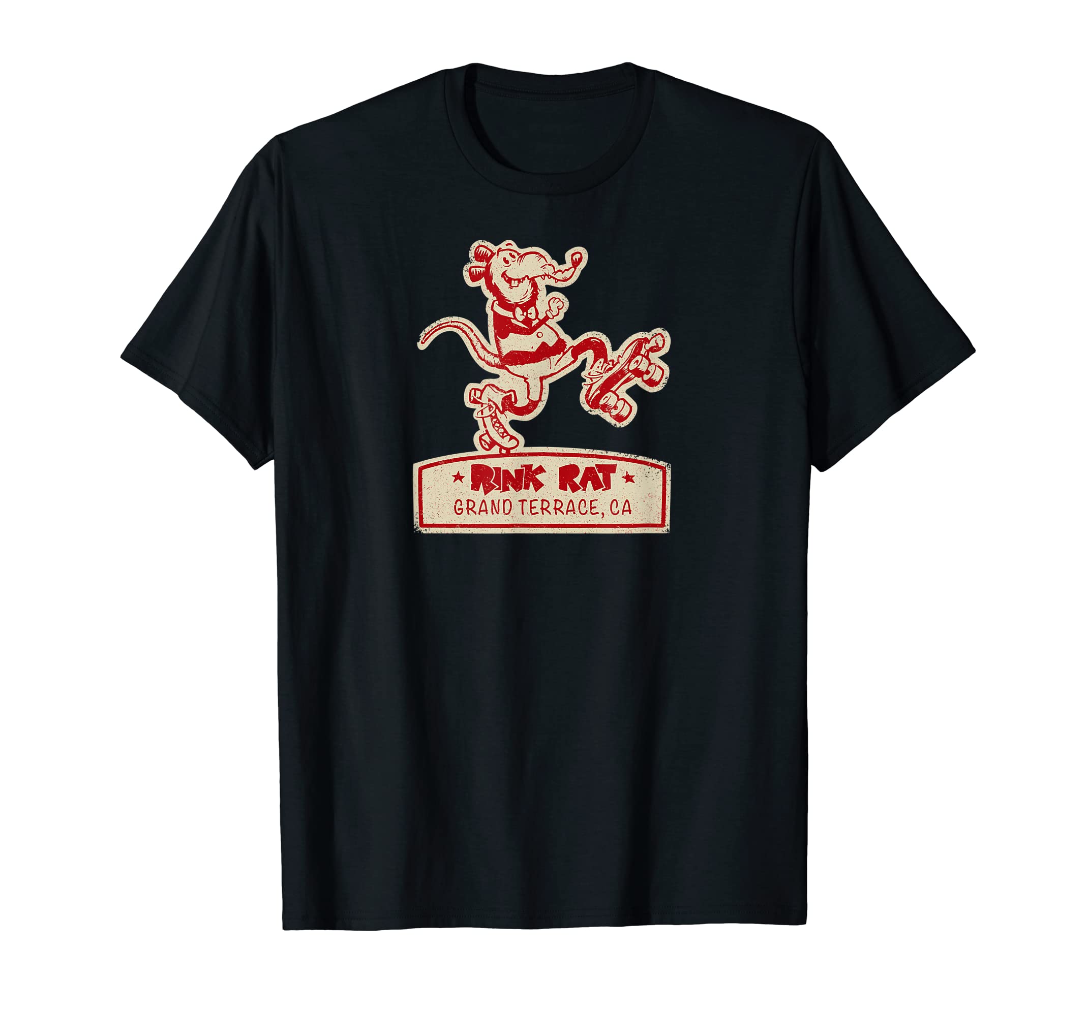 Rollerskating Rink Rat Grand Terrace T-Shirt - Streetwear Style Unisex - T-Shirt, Sweatshirt, Hoodie