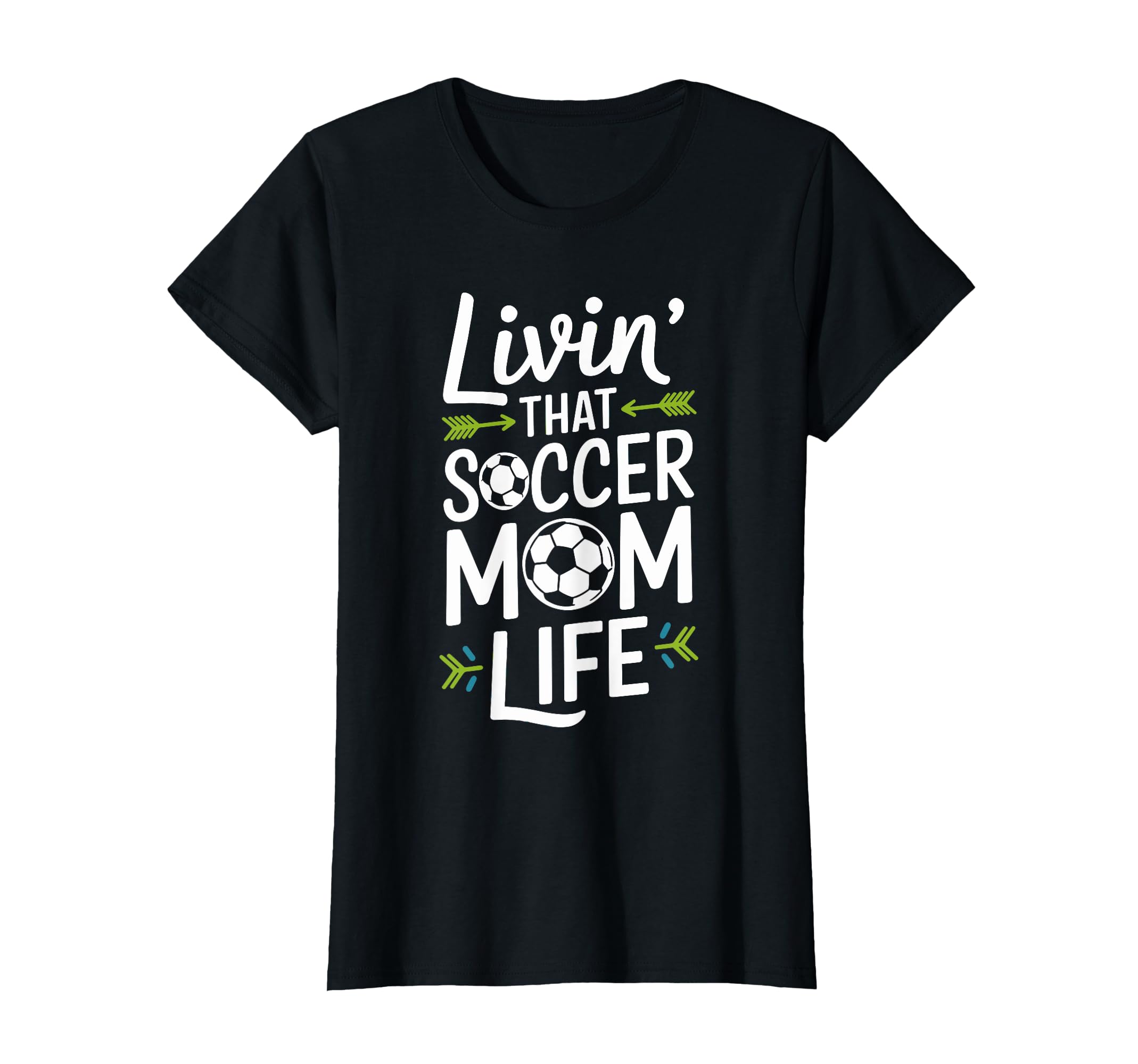 Livin That Soccer Mom Life Funny T-Shirt - Streetwear Style for Adults - T-Shirt, Sweatshirt, Hoodie