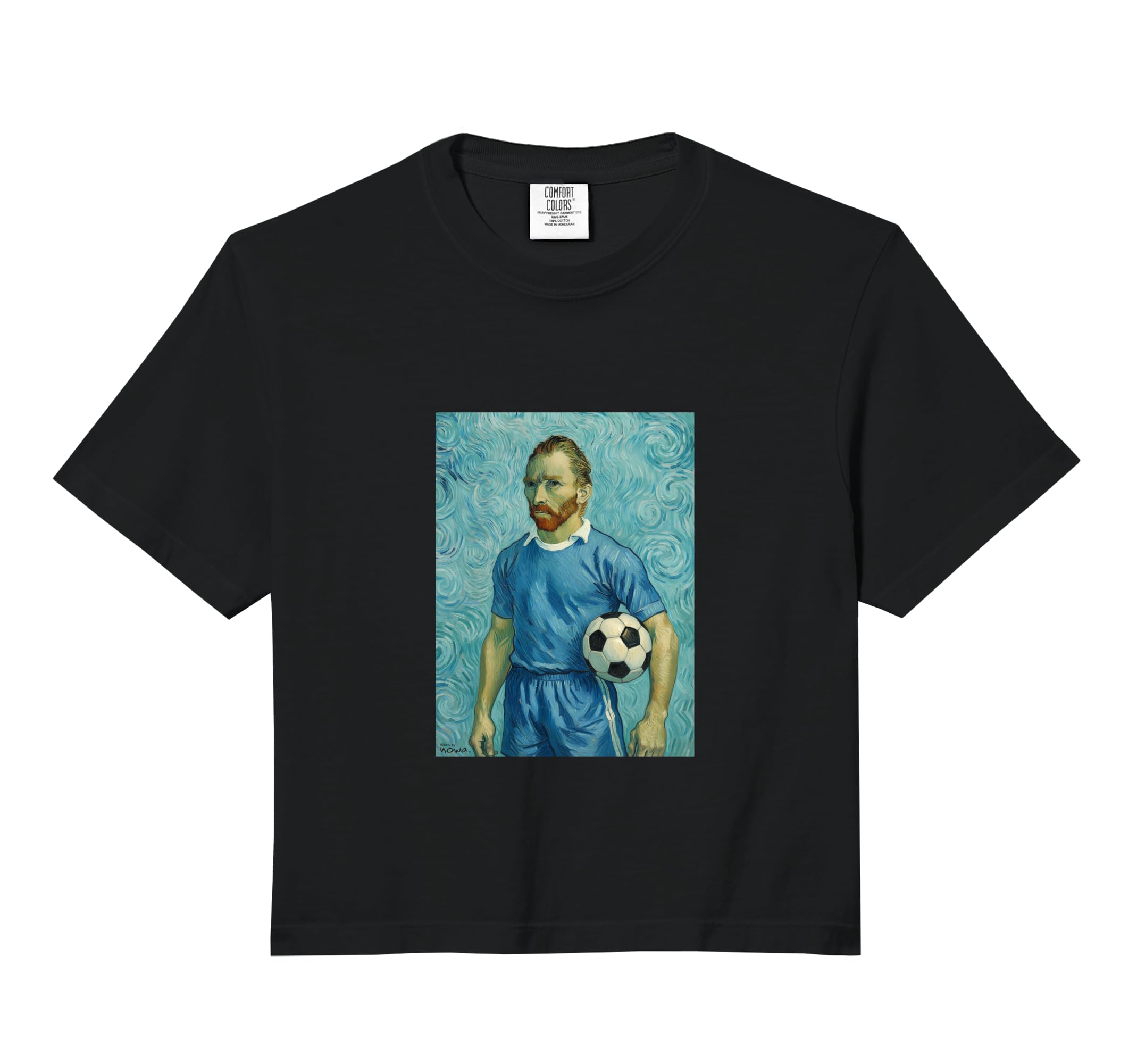 Vincent Shows Football Soccer Love Blue Hoodie - Graphic Print for Adults - T-Shirt, Sweatshirt, Hoodie