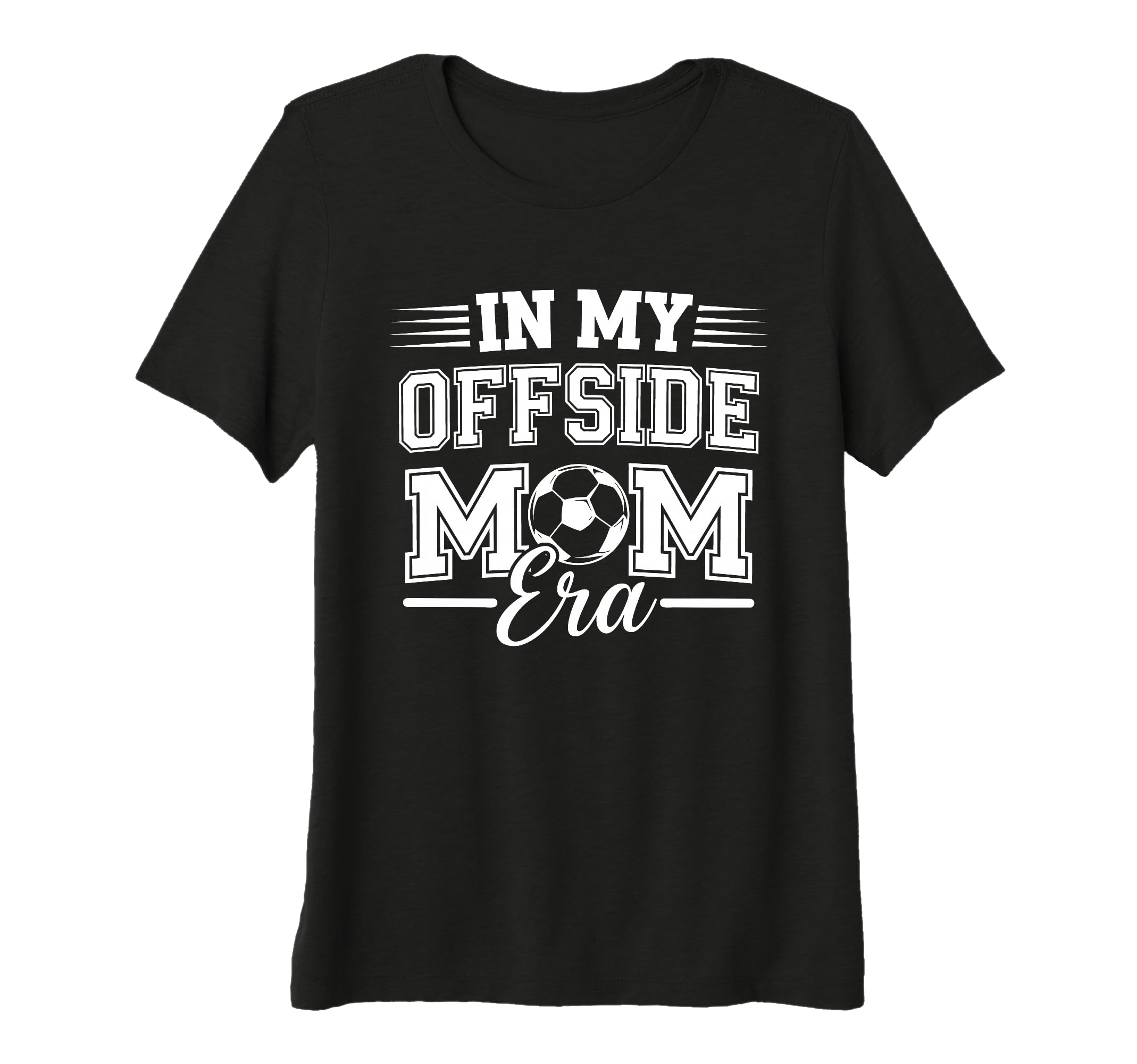 Womens My Offside Mom Era Soccer Game T-Shirt - Minimalist Print Men Women - T-Shirt, Sweatshirt, Hoodie