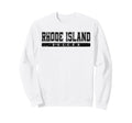 Rhode Island Soccer Black Text Sweatshirt - Trendy Graphic Men Women - T-Shirt, Sweatshirt, Hoodie