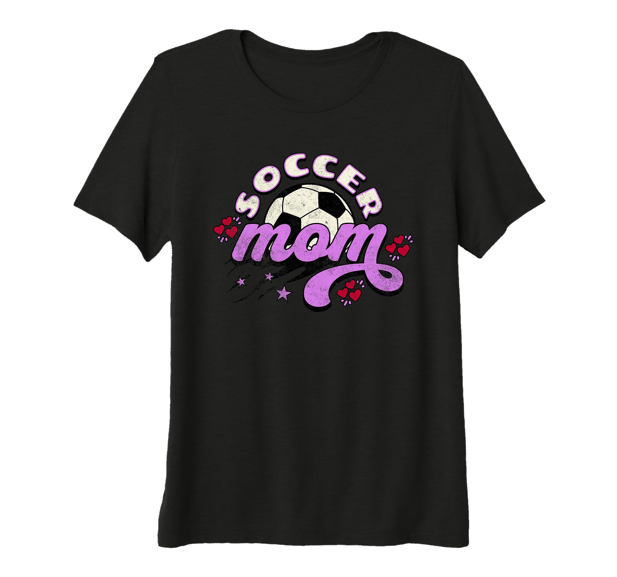 Womens Soccer Mom Love Heart And T-Shirt - Streetwear Style Men Women - T-Shirt, Sweatshirt, Hoodie