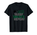 Eat Sleep Soccer Repeat T-Shirt - Streetwear Style for Adults - T-Shirt, Sweatshirt, Hoodie