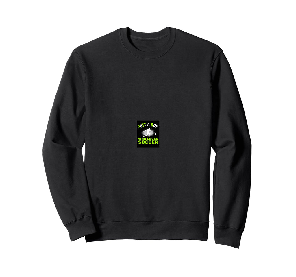 Just Who Loves Soccer Enthusiast Sweatshirt - Novelty Apparel Men Women - T-Shirt, Sweatshirt, Hoodie