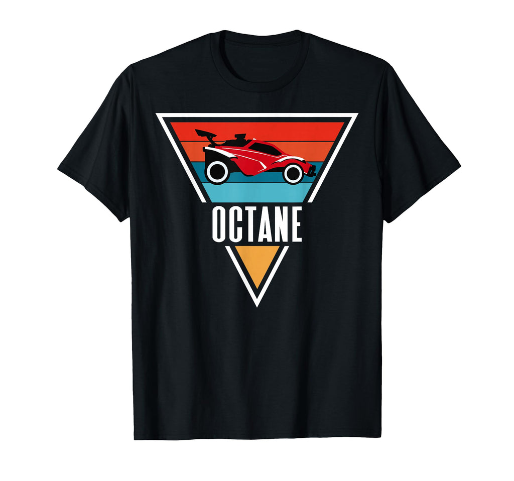 Octane Rocket Soccer Sunset Distressed T-Shirt - Unique Graphic Unisex - T-Shirt, Sweatshirt, Hoodie